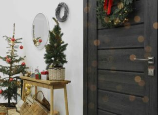 Seketika Meriah: Ide Dekorasi Pintu Masuk Natal Sederhana