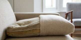 Чому дивані подушки провисають: щотижневе перевертання може заощадити ваші гроші
